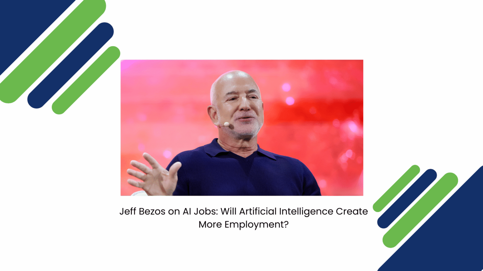 Artificial intelligence has sparked one of the biggest workplace debates of the decade. While some experts warn that automation could eliminate millions of jobs, others believe AI will become a powerful tool that creates entirely new opportunities. Adding his voice to the conversation, Amazon founder Jeff Bezos has shared a much more optimistic outlook. Speaking at the VivaTech conference in Paris, Bezos argued that AI is unlikely to make people obsolete. Instead, he believes the technology will increase the demand for skilled workers, drive innovation, and reshape industries in ways that create more employment rather than reduce it. His perspective offers an important counterpoint to growing concerns about the future of work in an AI-driven world. Why Jeff Bezos Believes AI Will Create More Jobs The fear that artificial intelligence will replace human workers has become increasingly common as AI tools automate repetitive tasks and improve productivity. However, Bezos believes this concern overlooks a bigger reality. According to him, AI will help remove many of the limitations that currently prevent businesses from growing. As organizations become more productive and innovative, they will require more people to build, manage, improve, and expand these new systems. Rather than creating mass unemployment, AI could generate a greater need for skilled professionals across multiple industries. In Bezos' view, technology has historically expanded economic opportunities instead of eliminating them permanently. AI Has Always Changed Jobs–Not Eliminated Work History shows that major technological advancements often transform jobs instead of making human workers unnecessary. The Industrial Revolution introduced machines that automated manufacturing, yet it also created entirely new professions. Similarly, the rise of computers and the internet replaced certain manual tasks while generating millions of careers in software development, digital marketing, cybersecurity, cloud computing, and e-commerce. Artificial intelligence appears to be following the same pattern. Instead of replacing every employee, AI is increasingly taking over repetitive and time-consuming tasks, allowing people to focus on creativity, strategy, decision-making, and customer relationships. This shift could improve productivity while opening the door to entirely new job categories. AI Is Creating New Career Opportunities As AI adoption accelerates, businesses are already hiring professionals with skills that barely existed a few years ago. Emerging roles include: AI Prompt Engineers Machine Learning Specialists AI Product Managers Data Scientists AI Ethics Consultants Automation Experts AI Content Strategists Human-AI Collaboration Specialists Beyond technology companies, sectors such as healthcare, education, finance, manufacturing, logistics, and marketing are increasingly integrating AI into their daily operations. This growing demand suggests that future workplaces will rely on collaboration between humans and intelligent systems rather than replacing one with the other. Not Everyone Shares the Same View While Bezos remains optimistic, opinions across the technology industry are divided. Some business leaders and economists have warned that AI could disrupt entry-level jobs, administrative roles, and repetitive office tasks. There are also concerns that rapid automation could widen skill gaps if workers are not given opportunities to adapt. Labor organizations have emphasized that AI should be implemented responsibly, ensuring productivity gains benefit employees as well as businesses. The broader consensus is that AI's long-term impact will depend less on the technology itself and more on how governments, organizations, and educational institutions prepare the workforce for change. Human Skills Will Become Even More Valuable One area where experts largely agree is that uniquely human abilities will continue to matter. Artificial intelligence can analyze data, generate content, and automate workflows, but it still struggles to replicate qualities such as the following: Creative thinking Emotional intelligence Leadership Critical decision-making Ethical judgment Complex problem-solving Relationship building As AI handles routine tasks, these human-centered skills are expected to become even more valuable in the modern workplace. Rather than competing with AI, professionals who learn to work alongside it are likely to have a significant advantage. Beyond AI: Bezos' Vision for the Future During the conference, Bezos also discussed his long-term ambitions beyond artificial intelligence. He reaffirmed his commitment to space exploration through Blue Origin, emphasizing that humanity should establish a permanent presence on the Moon instead of treating lunar missions as short-term visits. According to Bezos, expanding into space will require continuous innovation in robotics, automation, manufacturing, and AI-powered technologies. Although these projects face technical challenges, they also represent emerging industries that could create entirely new employment opportunities over the coming decades. What Businesses Should Learn from This Regardless of whether every prediction proves accurate, one message is becoming increasingly clear. Artificial intelligence is transforming the workplace. Organizations that invest in employee training, digital skills, and responsible AI adoption will be better positioned to benefit from this technological shift. Rather than viewing AI solely as a cost-cutting tool, forward-thinking businesses are beginning to see it as a way to improve productivity while empowering employees to focus on higher-value work. The future of work will likely be defined by collaboration between human expertise and intelligent automation. Conclusion Jeff Bezos' belief that AI will create more jobs than it replaces offers an encouraging perspective amid widespread uncertainty. While automation will undoubtedly reshape many existing roles, history suggests that technological revolutions often generate new industries, careers, and opportunities that were previously unimaginable. The real challenge is not whether AI will replace people, but whether individuals and organizations are prepared to adapt. For businesses, professionals, and students alike, the future belongs to those who embrace continuous learning, develop uniquely human skills, and understand how to use AI as a powerful partner rather than viewing it solely as a competitor. As artificial intelligence continues to evolve, success may depend less on resisting change and more on learning how to grow alongside it.